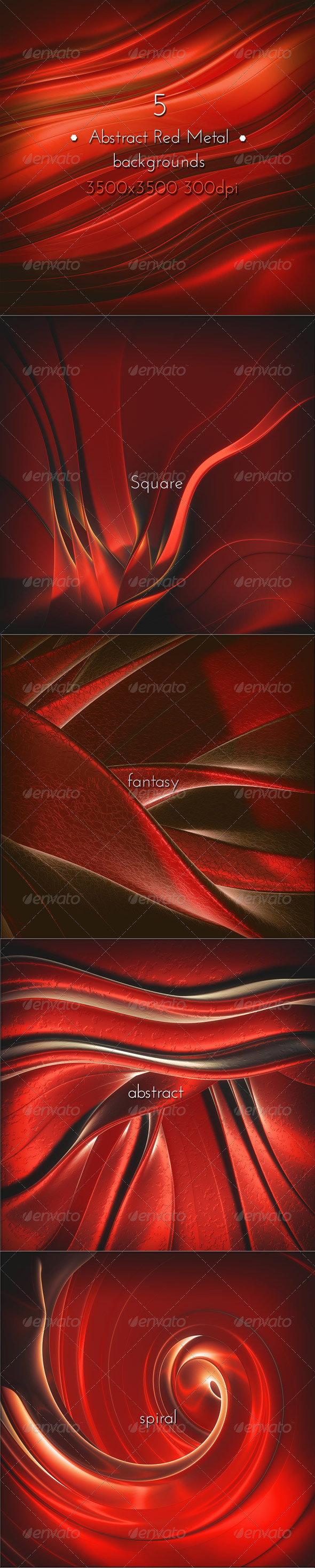 GraphicRiver Abstract Fantasy Red Metal 8560880 GraphicRiver Abstract Fantasy Red Metal 8560880