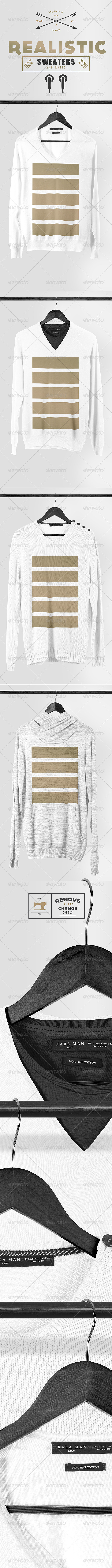 GraphicRiver Realistic Sweaters & Knits Mock-up Pack 8561366 GraphicRiver Realistic Sweaters & Knits Mock-up Pack 8561366