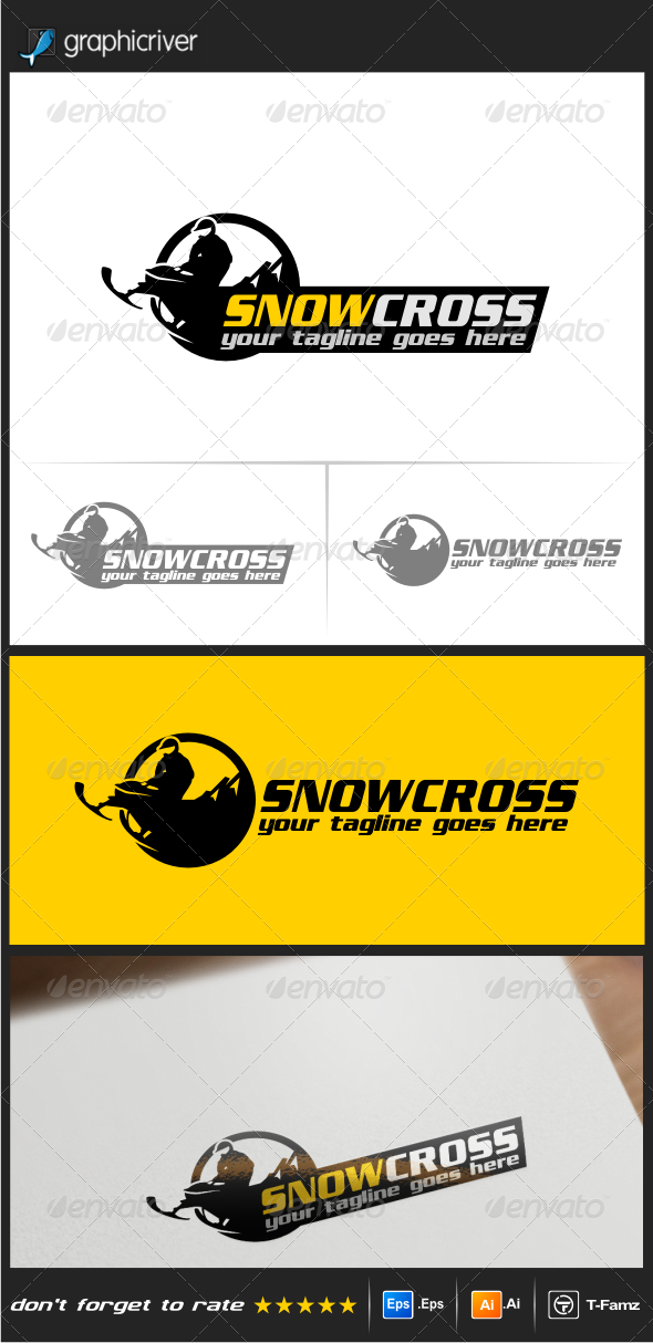 GraphicRiver Snowcross Logo Templates 8561458 GraphicRiver Snowcross Logo Templates 8561458