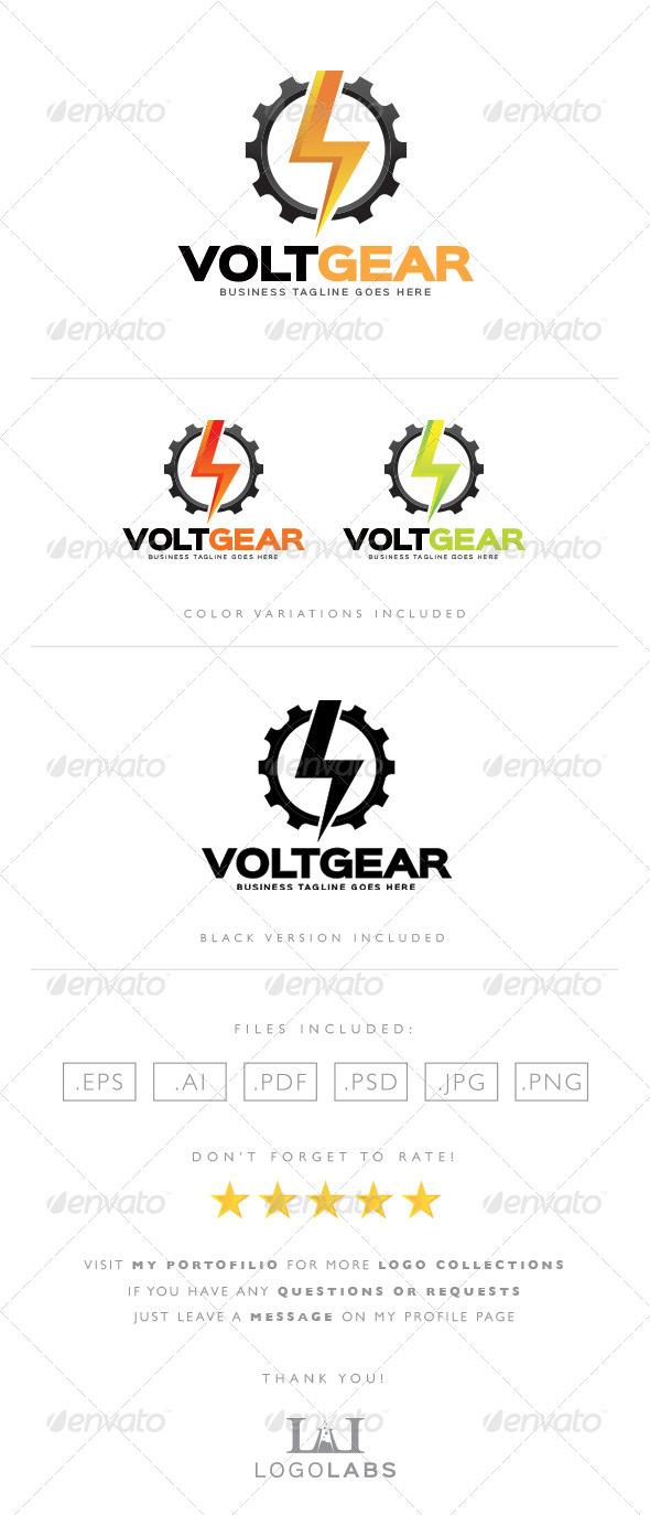Electric Gear Logo Electric Gear Logo