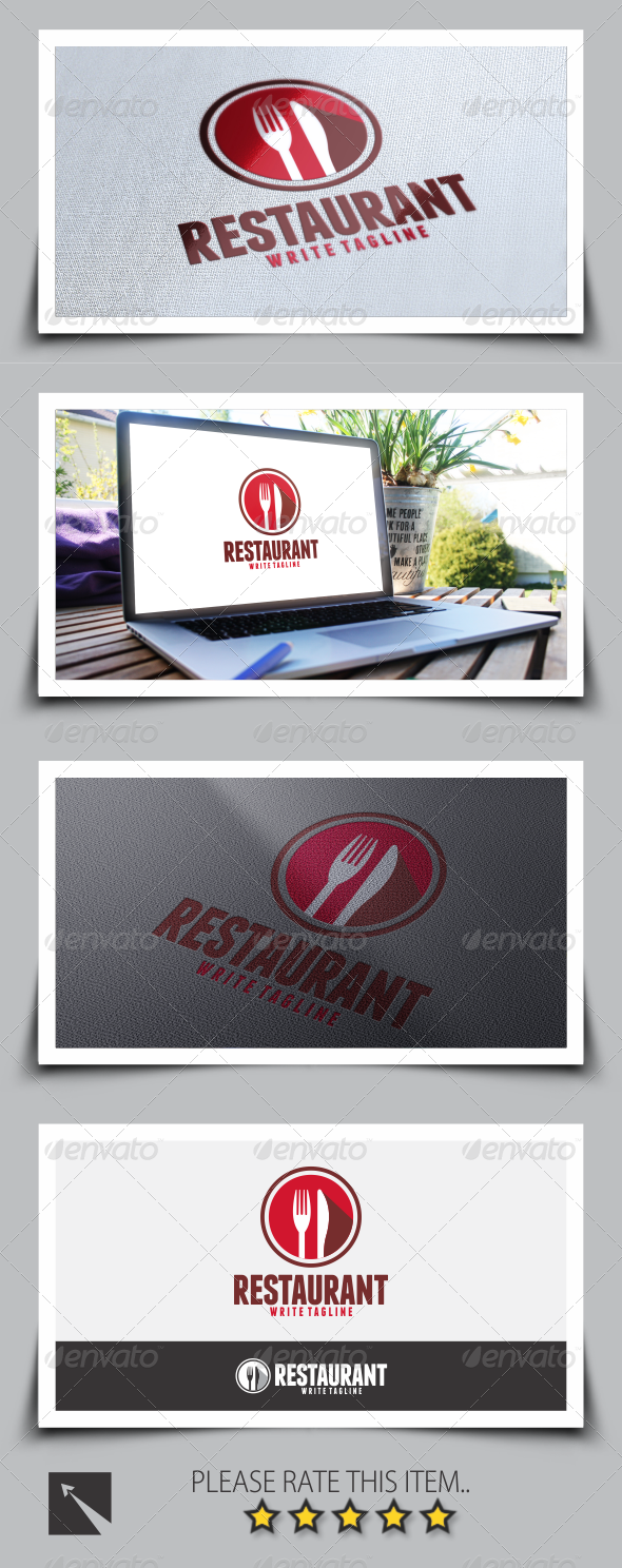 GraphicRiver Restaurant Logo Template 8562799 GraphicRiver Restaurant Logo Template 8562799