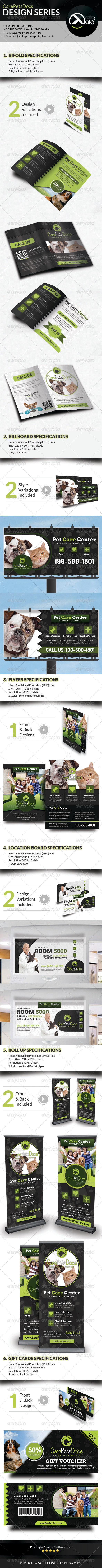 GraphicRiver Care Pets Docs Veterinary Design Series Bundle 8562834 GraphicRiver Care Pets Docs Veterinary Design Series Bundle 8562834