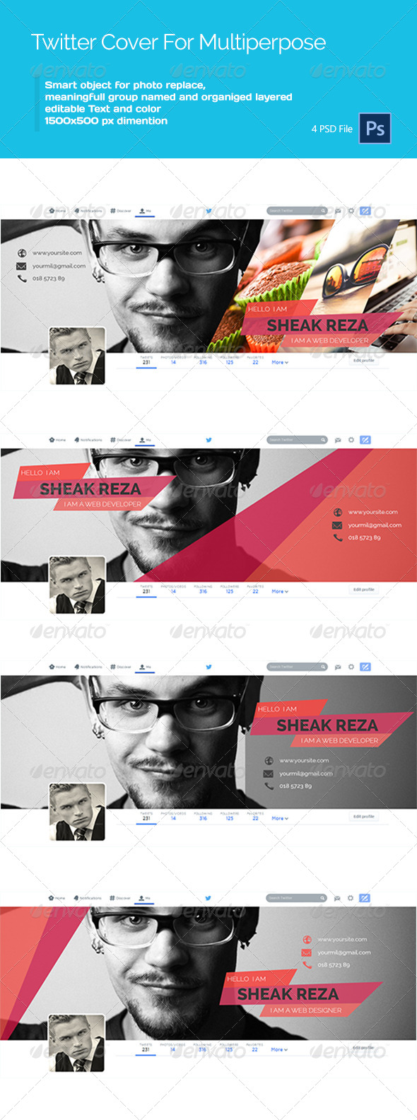 GraphicRiver Personal Twitter Cover 8550447 GraphicRiver Personal Twitter Cover 8550447