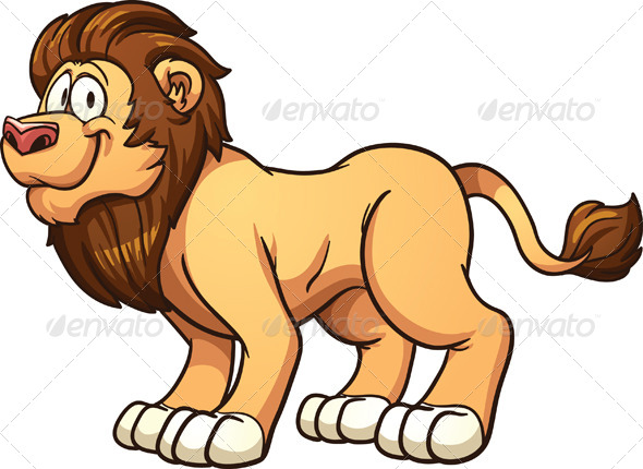 GraphicRiver Cartoon Lion 8563126 GraphicRiver Cartoon Lion 8563126