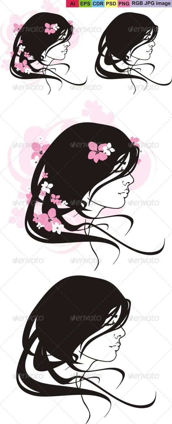 GraphicRiver Portrait of a Young Girl 8563852 GraphicRiver Portrait of a Young Girl 8563852