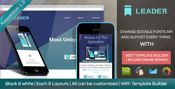 ThemeForest Leader Responsive Email Template With Builder 8564570 ThemeForest Leader Responsive Email Template With Builder 8564570