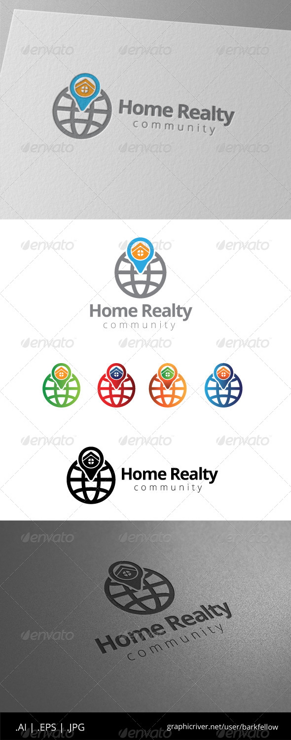 GraphicRiver Home Realty Finder Logo 8565077 GraphicRiver Home Realty Finder Logo 8565077