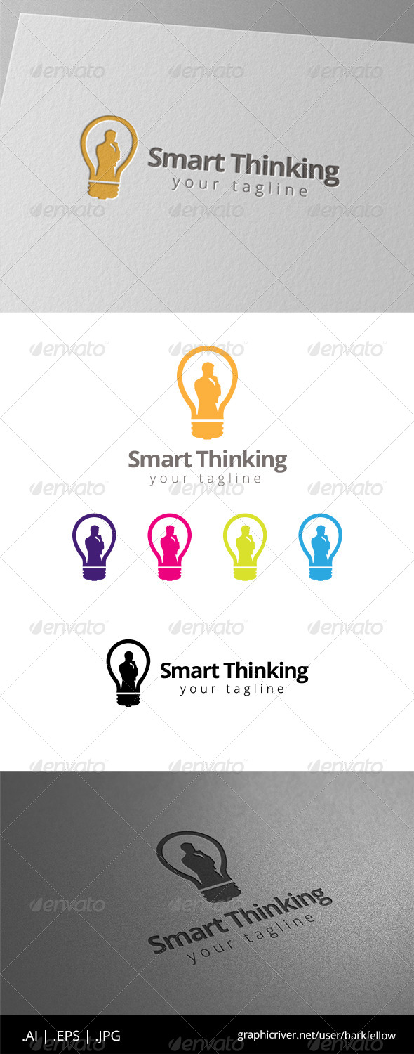 GraphicRiver Human Smart Thinking Logo 8565488 GraphicRiver Human Smart Thinking Logo 8565488