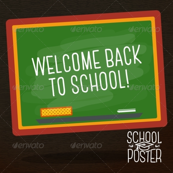 GraphicRiver Welcome Back to School 8565537 GraphicRiver Welcome Back to School 8565537