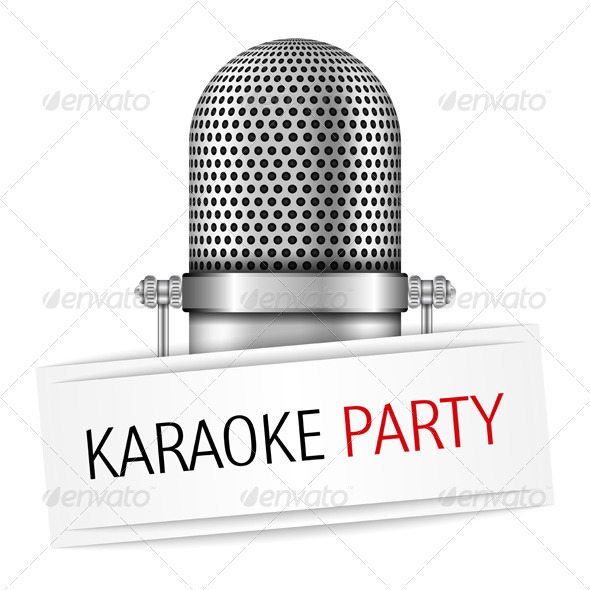 GraphicRiver Karaoke Party Banner 8565767 GraphicRiver Karaoke Party Banner 8565767