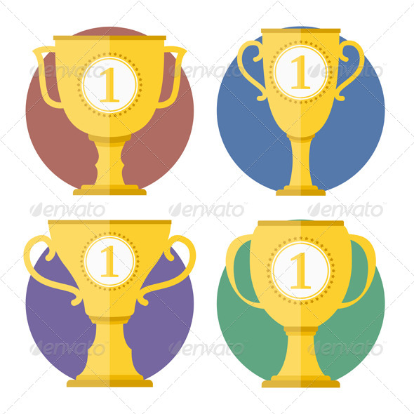 GraphicRiver Golden Cups 8565778 GraphicRiver Golden Cups 8565778
