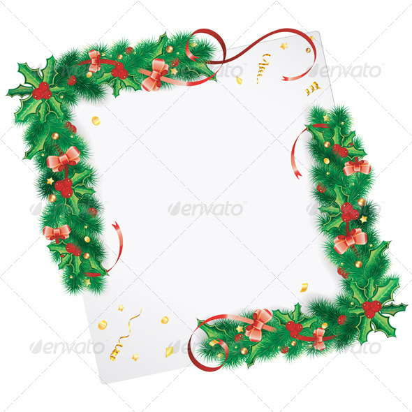 GraphicRiver Christmas Frame 8566075 GraphicRiver Christmas Frame 8566075