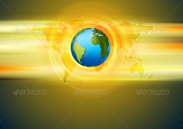 Bright Technology Background (Web)