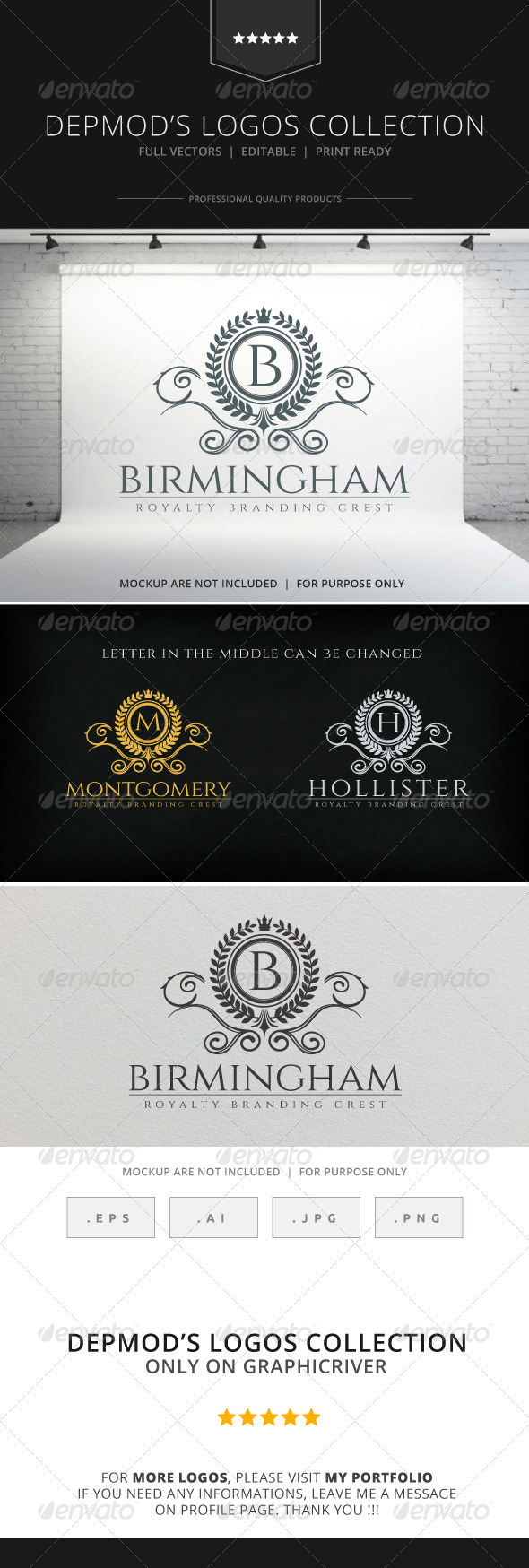 GraphicRiver Birmingham Logo 8567585 GraphicRiver Birmingham Logo 8567585