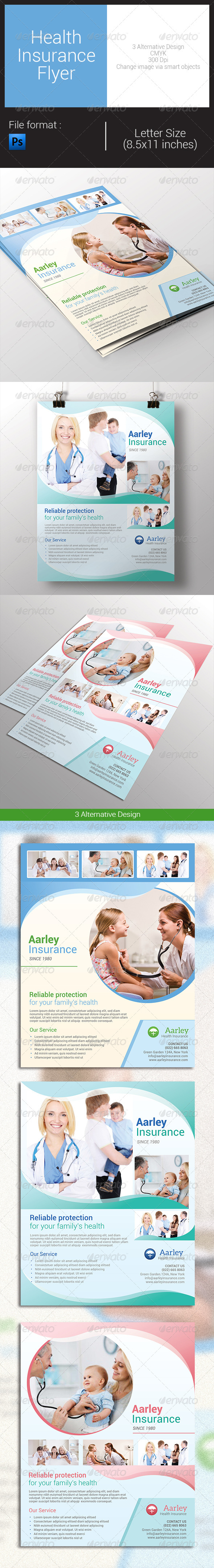 GraphicRiver Health Insurance Flyer 8567892 GraphicRiver Health Insurance Flyer 8567892