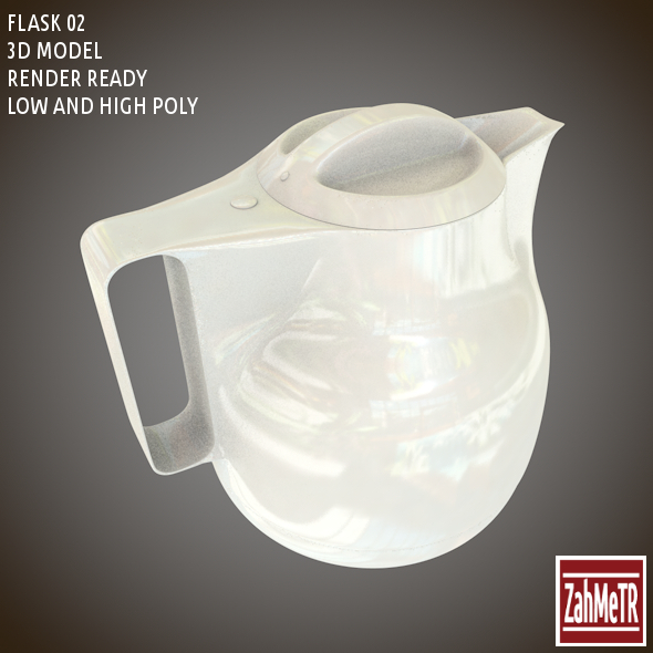 3DOcean Flask 02 Low High Poly 8567903 3DOcean Flask 02 Low High Poly 8567903