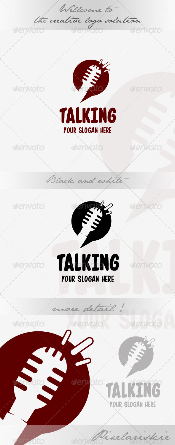 GraphicRiver Talk and Chat Logo 8567930 GraphicRiver Talk and Chat Logo 8567930