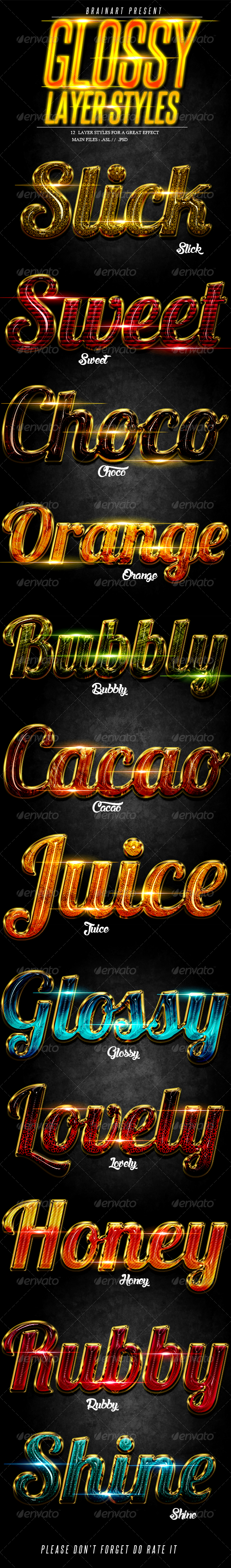GraphicRiver Glossy Layer Styles Vol.1 8568729 GraphicRiver Glossy Layer Styles Vol.1 8568729
