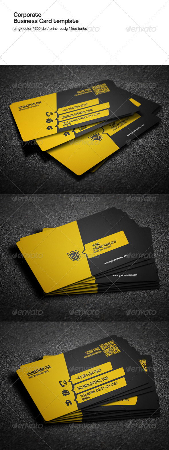 GraphicRiver Corporate Business Card 8569939 GraphicRiver Corporate Business Card 8569939