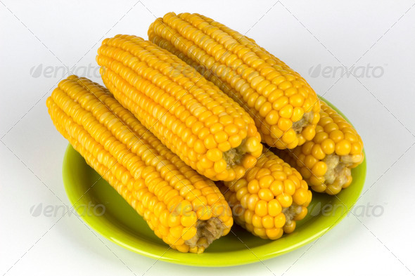 Boiled sweet corn (Misc) Photo Download