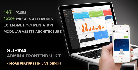 ThemeForest Supina Bootstrap Admin App Dashboard Template 8543023 ThemeForest Supina Bootstrap Admin App Dashboard Template 8543023