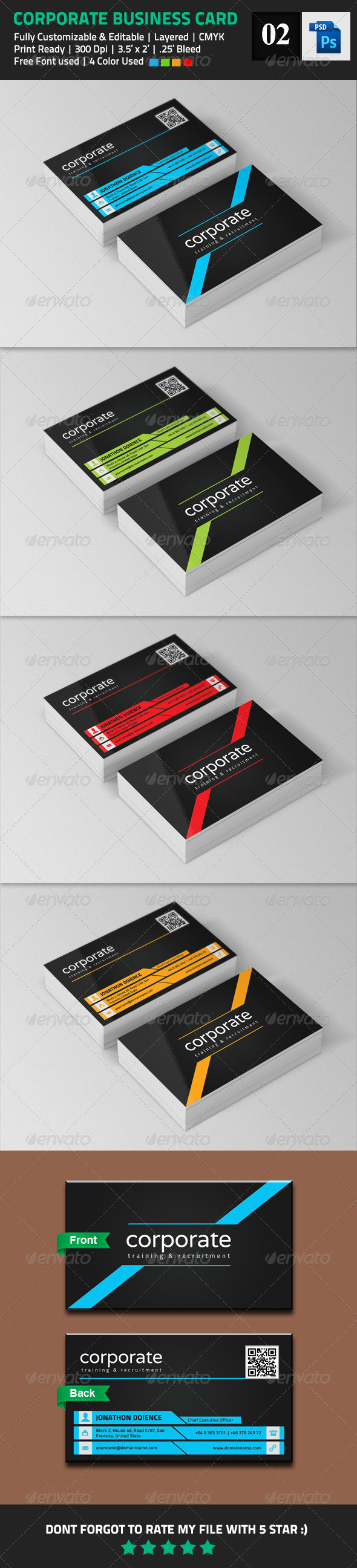 GraphicRiver Corporate Business Card 02 8570522 GraphicRiver Corporate Business Card 02 8570522