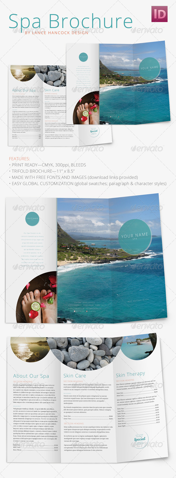 GraphicRiver Spa Wellness Brochure Trifold 8570531 GraphicRiver Spa Wellness Brochure Trifold 8570531