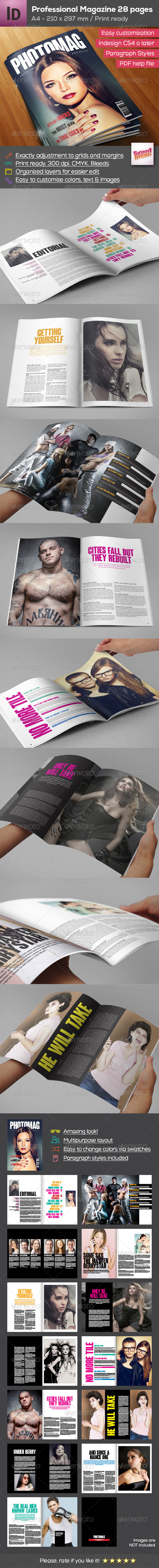 GraphicRiver Professional Magazine A4 28 pages 8570689 GraphicRiver Professional Magazine A4 28 pages 8570689