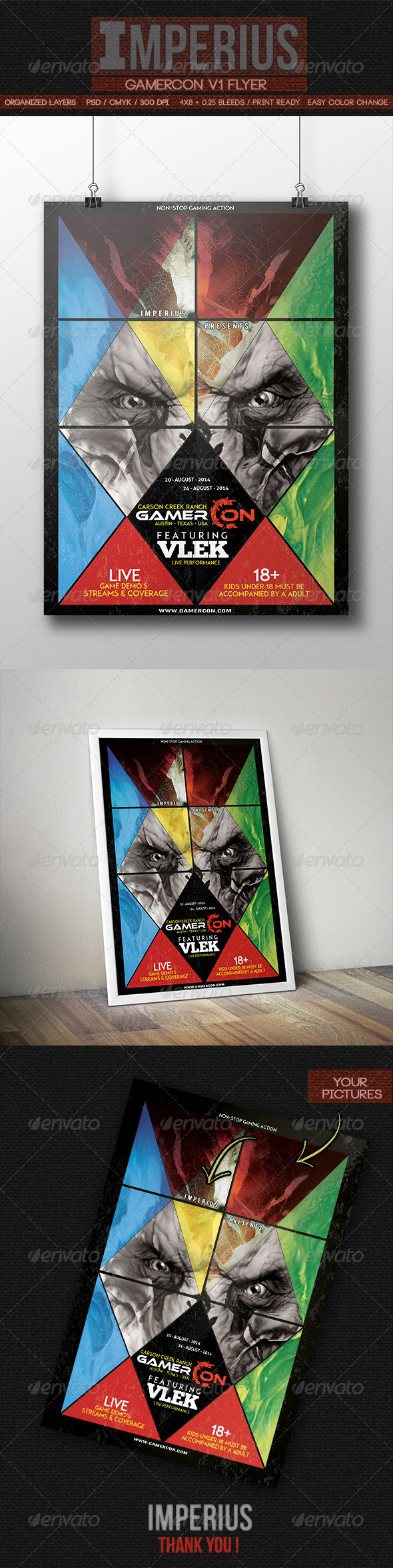 GraphicRiver GamerCon V1 8575045 GraphicRiver GamerCon V1 8575045