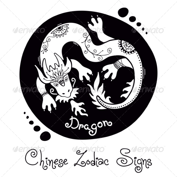 GraphicRiver Dragon Chinese Zodiac Sign 8576435 GraphicRiver Dragon Chinese Zodiac Sign 8576435