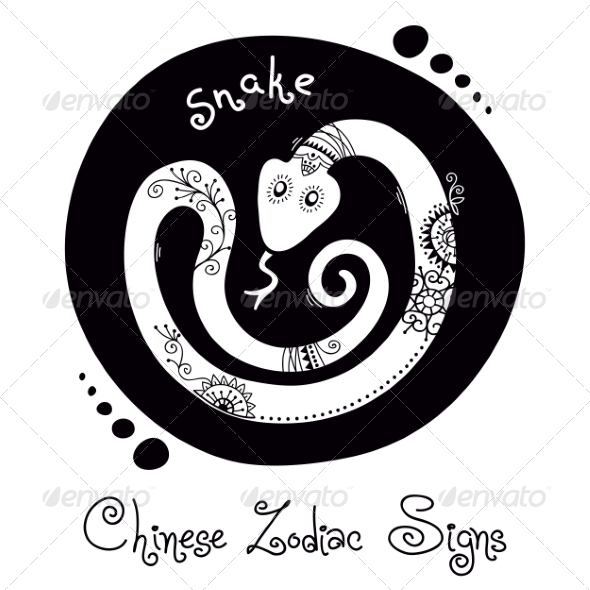 GraphicRiver Snake Chinese Zodiac Sign 8576436 GraphicRiver Snake Chinese Zodiac Sign 8576436