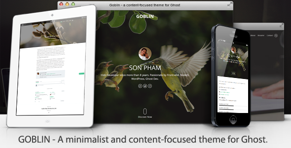 ThemeForest Goblin Minimalist & Content-Focused Theme 8576493 ThemeForest Goblin Minimalist & Content-Focused Theme 8576493