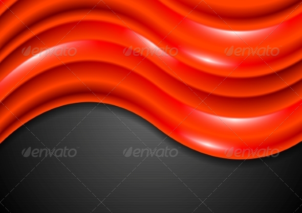 GraphicRiver Abstract Shiny Red Waves 8576549 GraphicRiver Abstract Shiny Red Waves 8576549