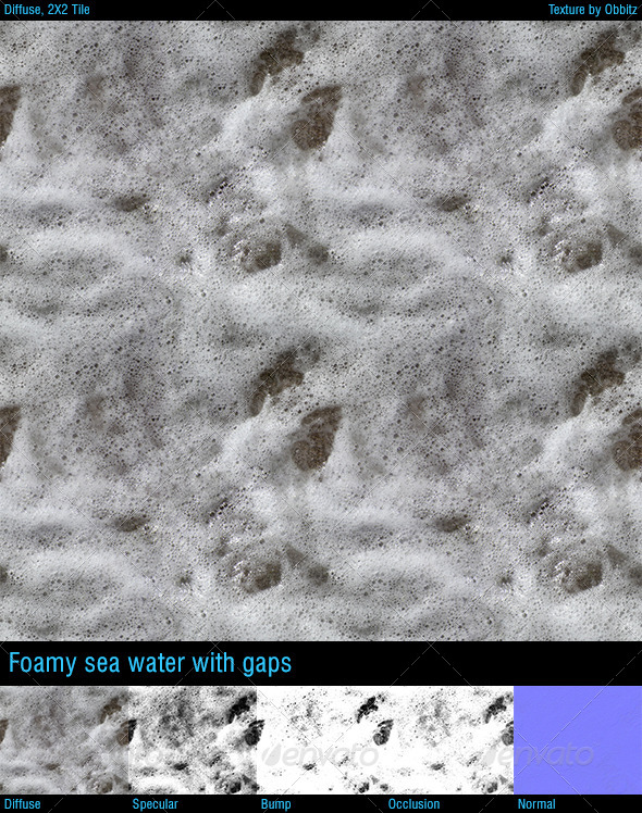 3DOcean Foamy seawater with gaps 8576844 3DOcean Foamy seawater with gaps 8576844