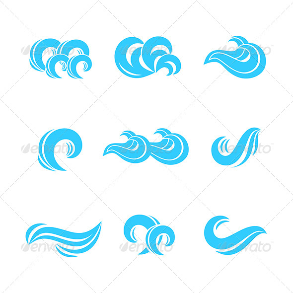 GraphicRiver Wave Icons Set 8580149 GraphicRiver Wave Icons Set 8580149
