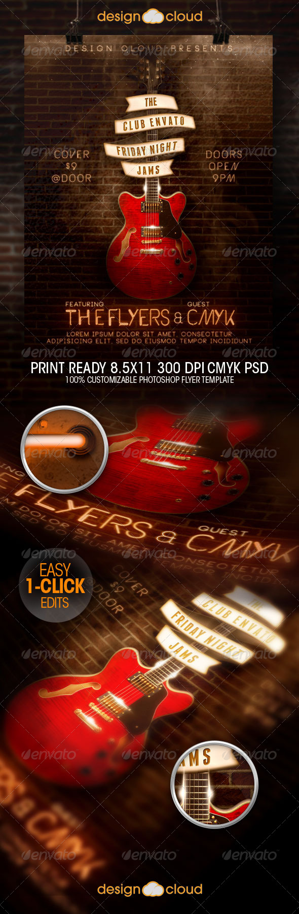 GraphicRiver Friday Night Jam Flyer Template 8582672 GraphicRiver Friday Night Jam Flyer Template 8582672
