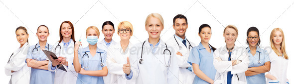 team or group of doctors and nurses (Misc) Photo Download