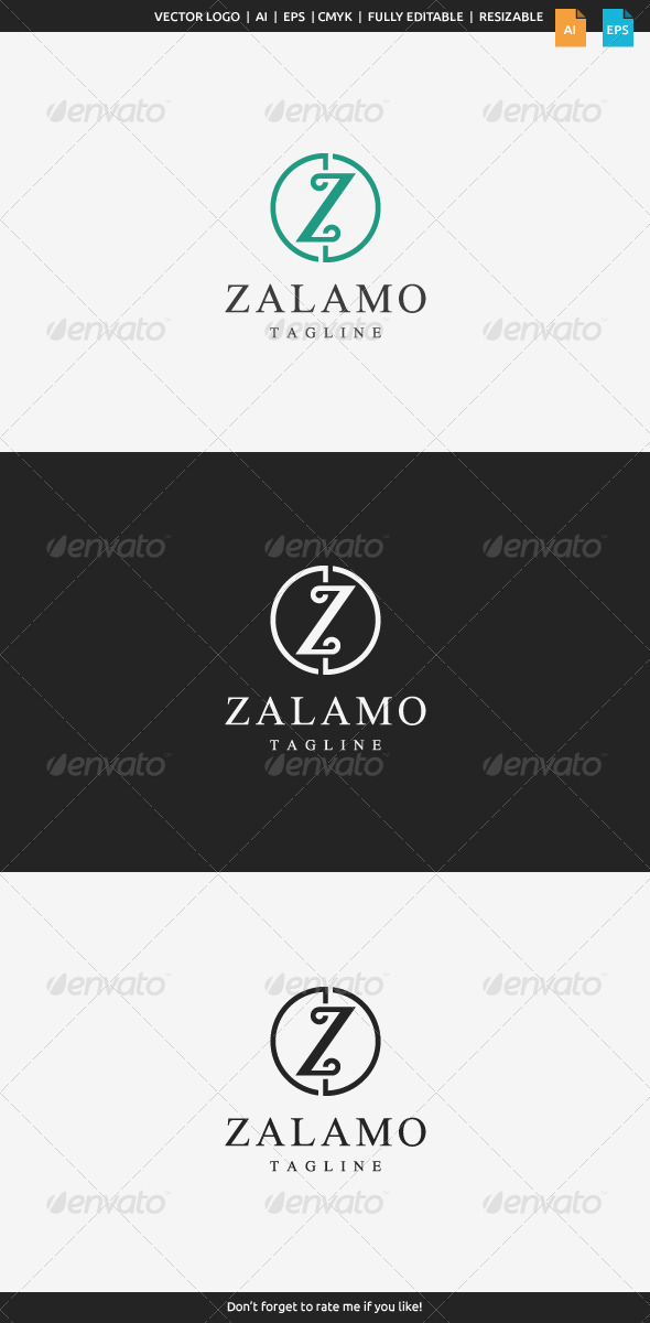 GraphicRiver Zalamo Z Logo 8584657 GraphicRiver Zalamo Z Logo 8584657