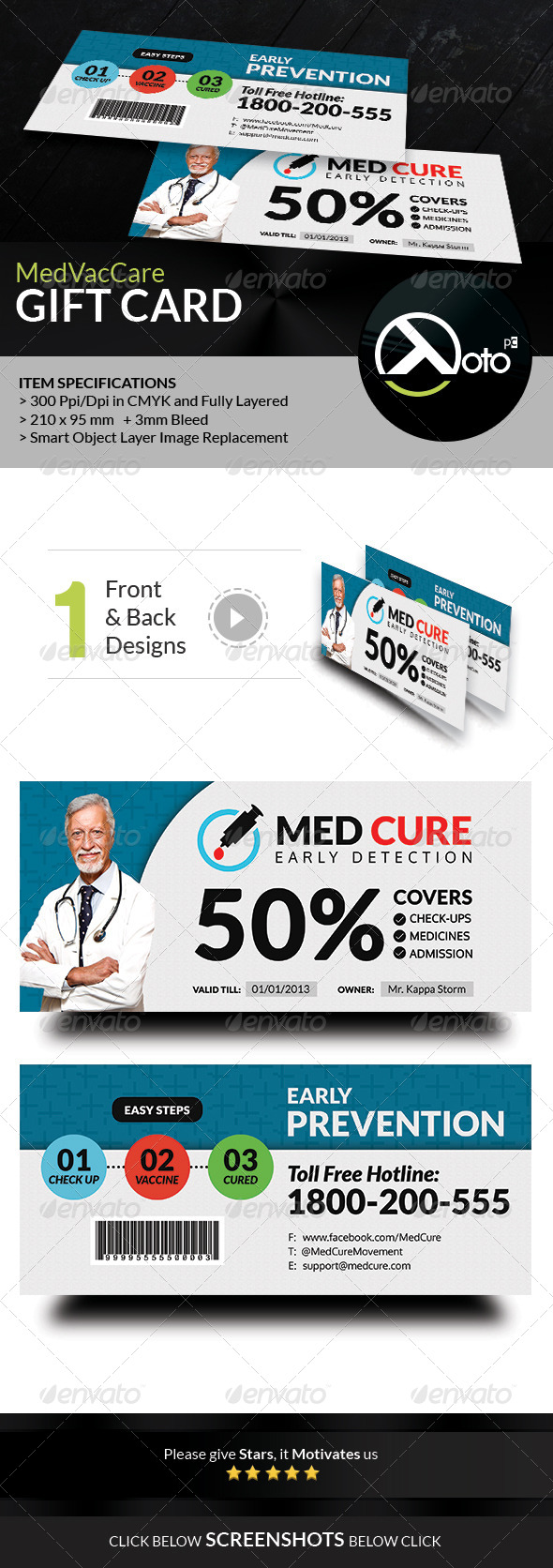GraphicRiver Med Vac Cure Health Care Gift Vouchers 8586012 GraphicRiver Med Vac Cure Health Care Gift Vouchers 8586012