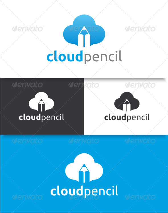 Cloud Pencil Logo Cloud Pencil Logo