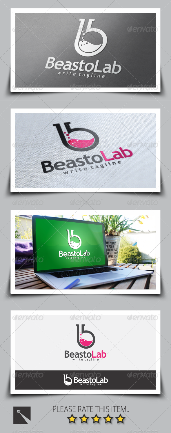 GraphicRiver Beasto Lab Letter B Logo Template 8586064 GraphicRiver Beasto Lab Letter B Logo Template 8586064