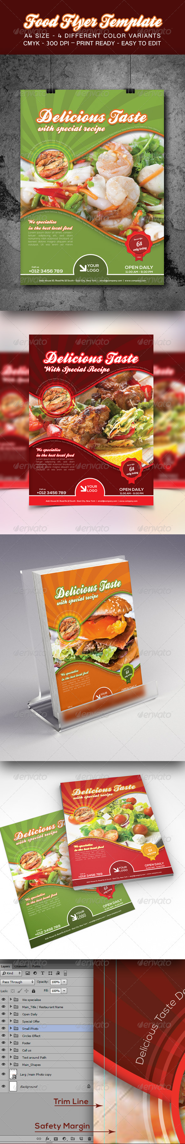 Food Flyer Template