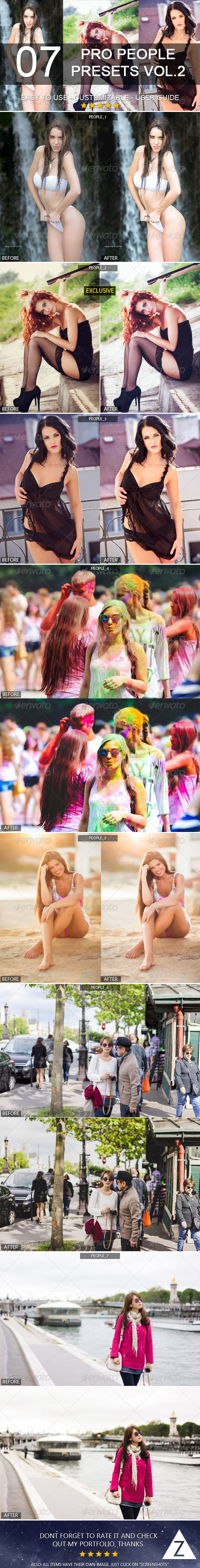 GraphicRiver 7 Pro People Presets v.2 8588401 GraphicRiver 7 Pro People Presets v.2 8588401