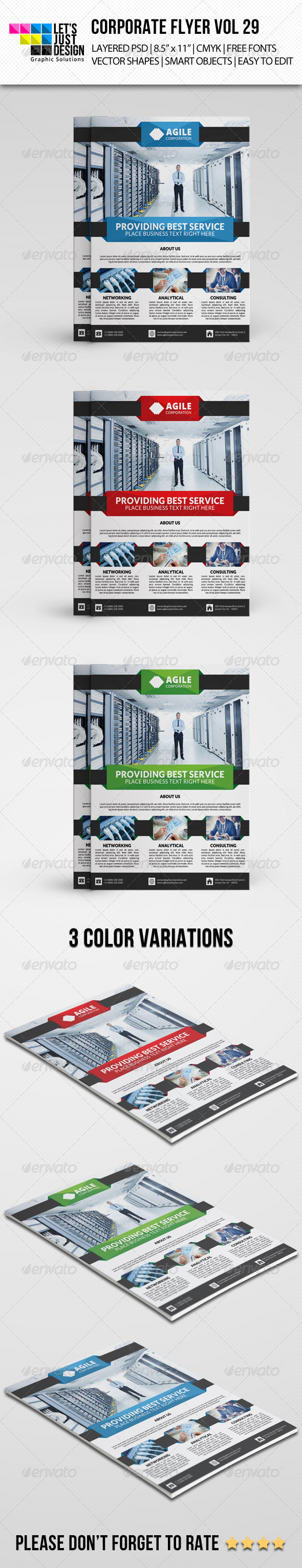 Corporate Flyer Template Vol 29 Corporate Flyer Template Vol 29