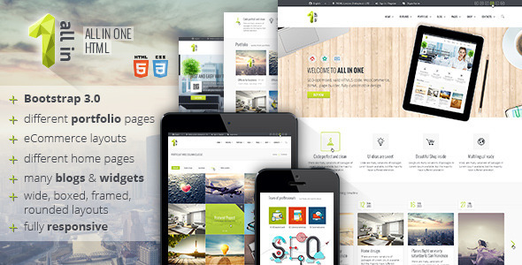 ThemeForest All In One All Inclusive HTML5 Template 8002016 ThemeForest All In One All Inclusive HTML5 Template 8002016
