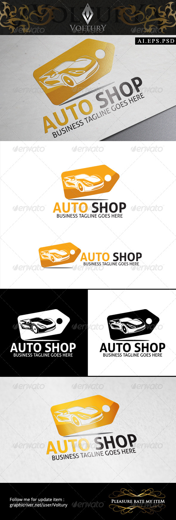 GraphicRiver Auto Shop Logo 8589483 GraphicRiver Auto Shop Logo 8589483