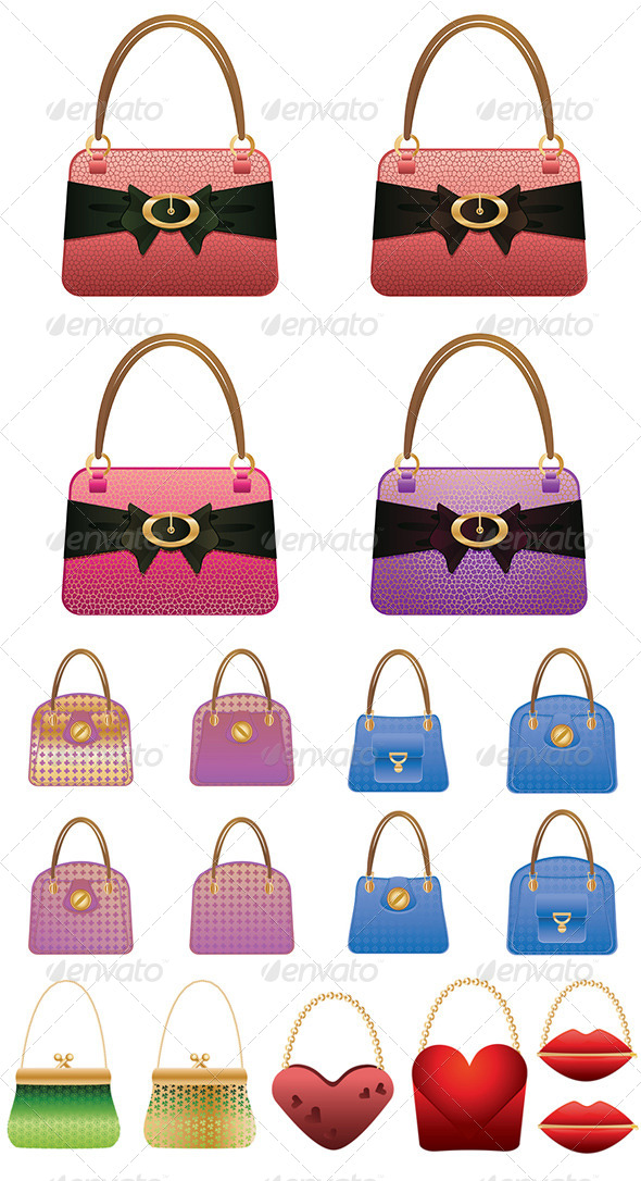GraphicRiver Fashion Handbag 8589652 GraphicRiver Fashion Handbag 8589652
