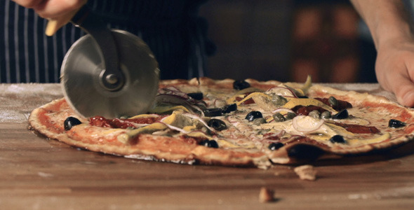 Slicing Pizza Slicing Pizza