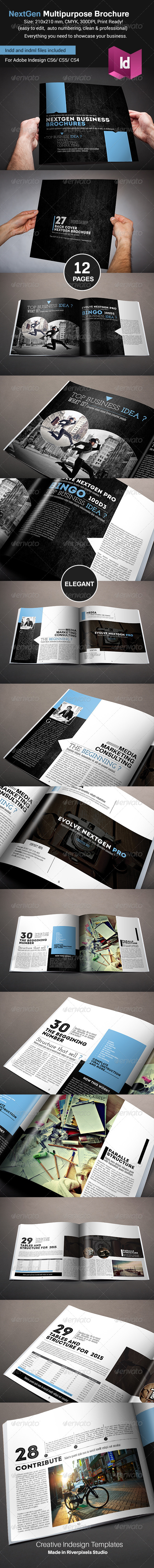 GraphicRiver NextGen Brochure Square Version 8590863 GraphicRiver NextGen Brochure Square Version 8590863