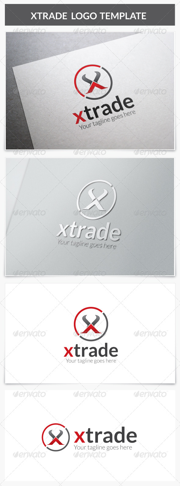 GraphicRiver Xtrade Logo 8591029 GraphicRiver Xtrade Logo 8591029